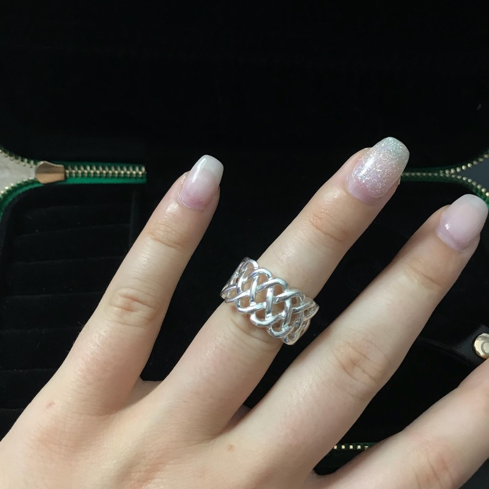 Stainless Steel openwork ring